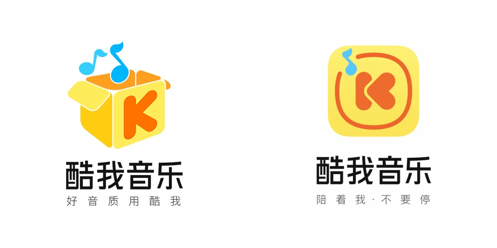 \"酷我音樂logo升級\"